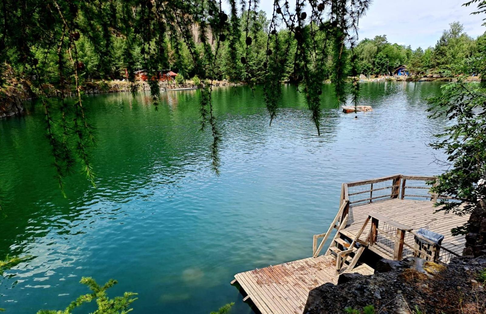 Penzion U Jezera Hotel Konstantinovy Lázně Exterior foto